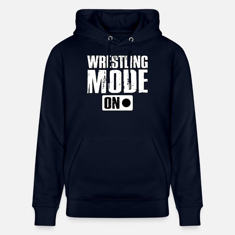 Mode Lutte activé - Sweat à capuche bio CRUISER Stanley/Stella Unisexe - marine