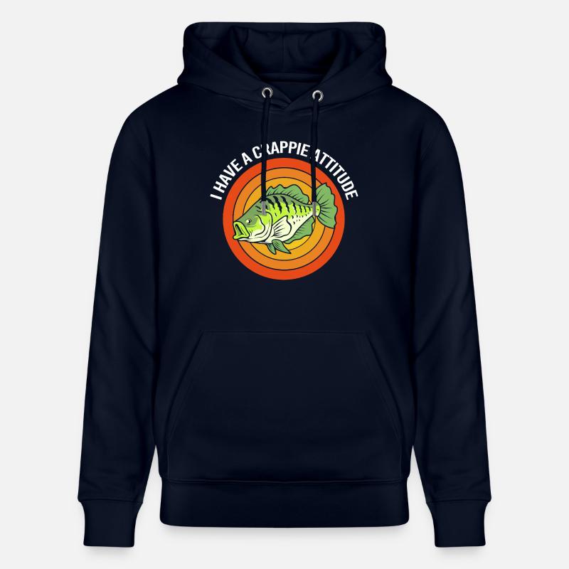Perche, Marigane, Poisson, Poisson-lune - Sweat à capuche bio CRUISER Stanley/Stella Unisexe - marine