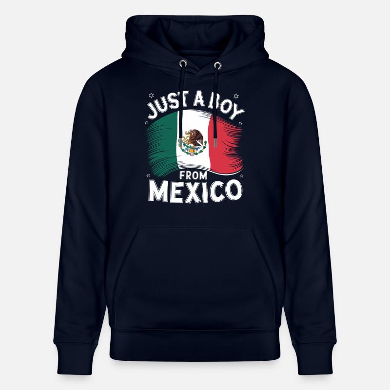 Mexique Mexique Mexicain Espagnol - Sweat à capuche bio CRUISER Stanley/Stella Unisexe - marine