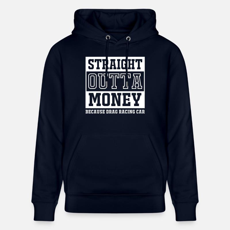 Course de dragsters - Sweat à capuche bio CRUISER Stanley/Stella Unisexe - marine