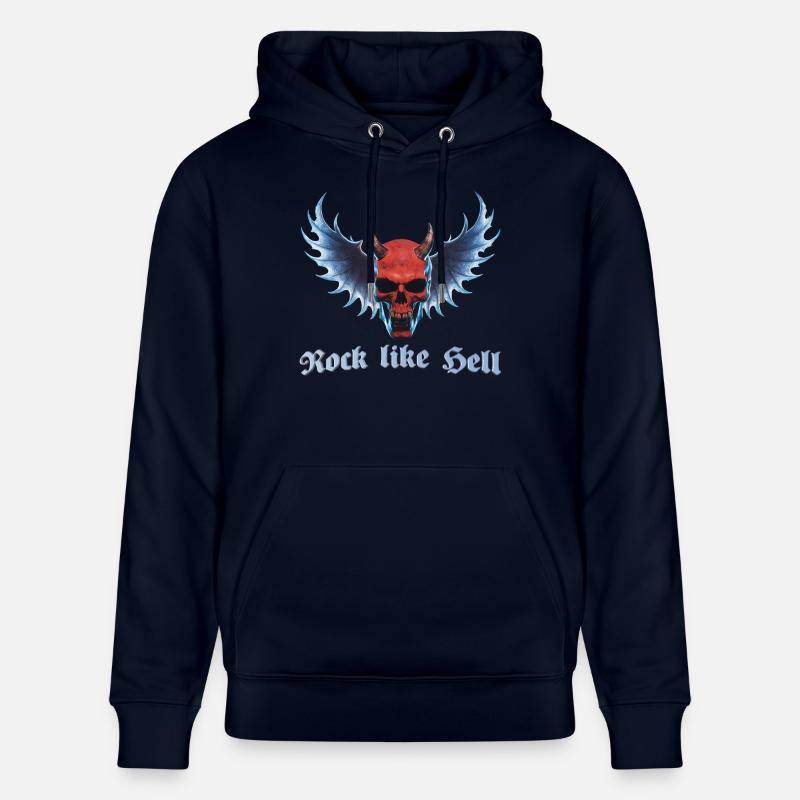 Wing Devil 2024 02 - Sweat à capuche bio CRUISER Stanley/Stella Unisexe - marine