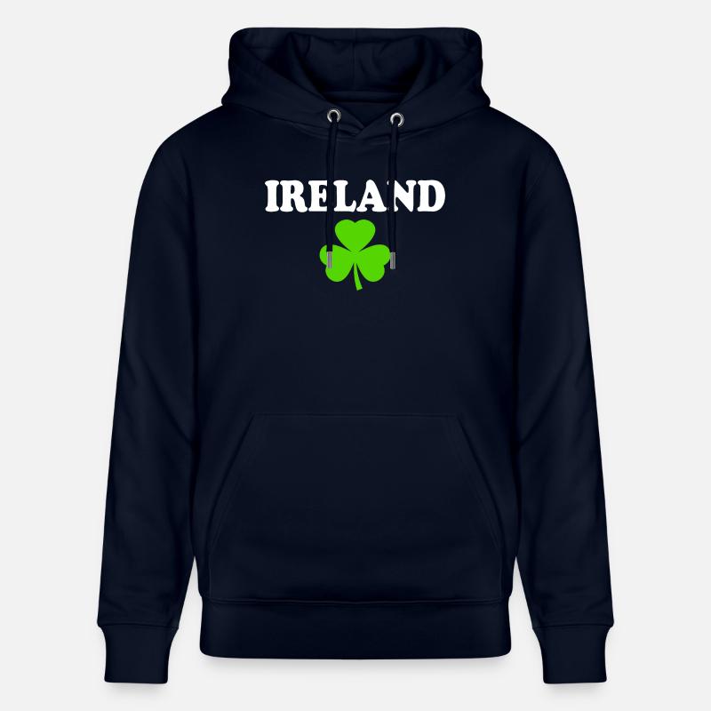 Trèfle d’Irlande - Sweat à capuche bio CRUISER Stanley/Stella Unisexe - marine