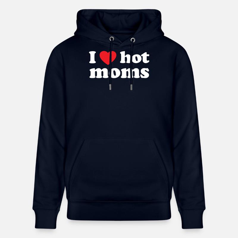I love hot Moms - Sweat à capuche bio CRUISER Stanley/Stella Unisexe - marine