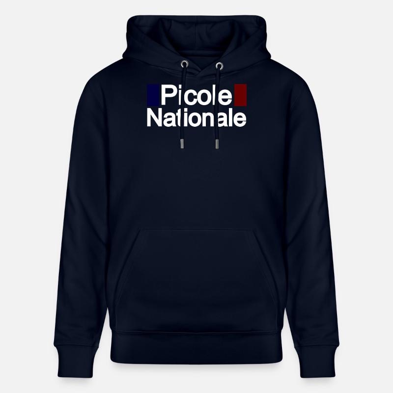 Picole nationale - Sweat à capuche bio CRUISER Stanley/Stella Unisexe - marine