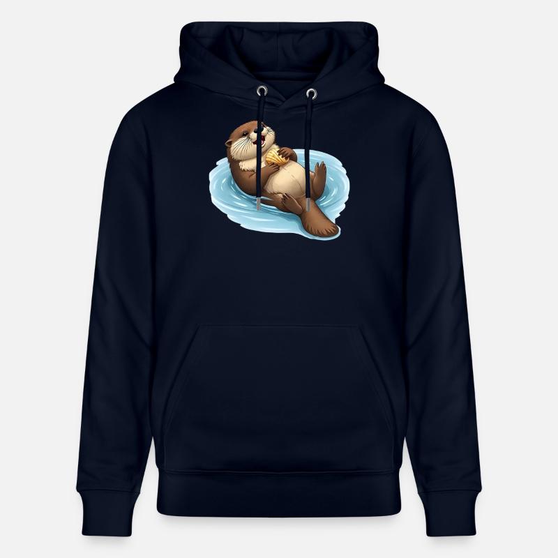 Castor décontracté avec coquille - Sweat à capuche bio CRUISER Stanley/Stella Unisexe - marine