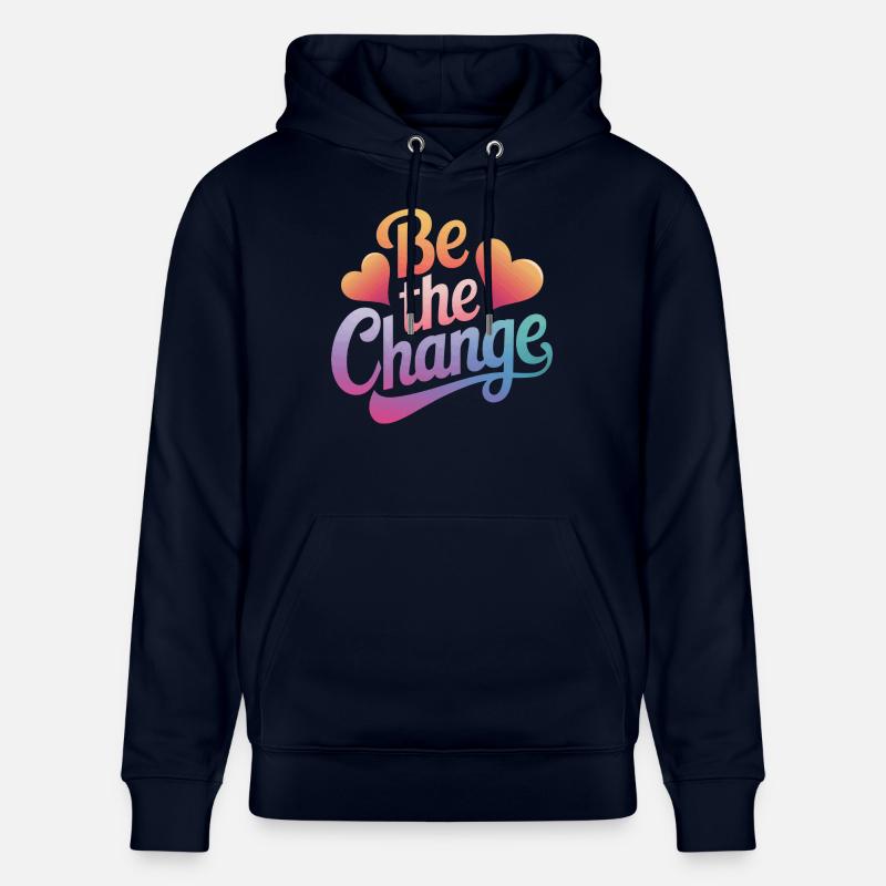 Altruisme Don désintéressé Donner d’école - Sweat à capuche bio CRUISER Stanley/Stella Unisexe - marine