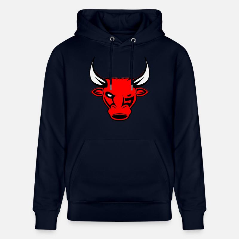 stier bulle - Stanley/Stella Unisex Bio-Hoodie CRUISER  - Navy