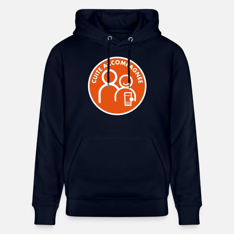 Cuite accompagnée (2c) - Sweat à capuche bio CRUISER Stanley/Stella Unisexe - marine