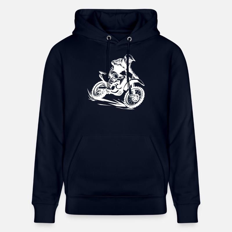 Sport de motocross - Sweat à capuche bio CRUISER Stanley/Stella Unisexe - marine