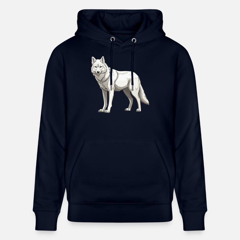 Wolf Tier - Stanley/Stella Unisex Bio-Hoodie CRUISER  - Navy
