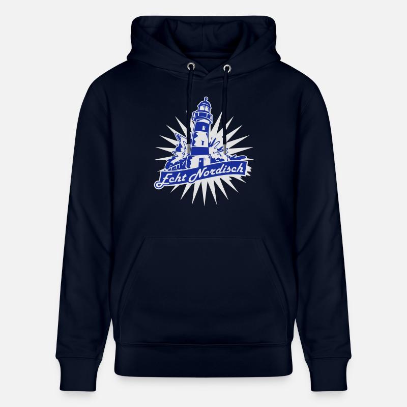 Phare - Sweat à capuche bio CRUISER Stanley/Stella Unisexe - marine