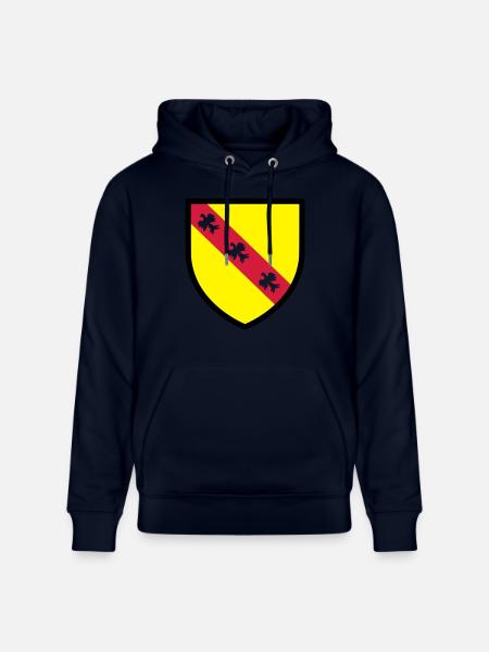 Blason Lorraine (T) - Sweat à capuche bio CRUISER Stanley/Stella Unisexe - marine