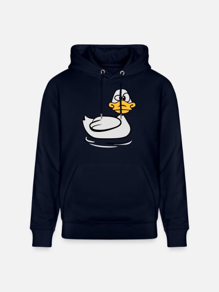 Dumma anka - Ekologisk luvtröja CRUISER unisex från Stanley/Stella - marinblått