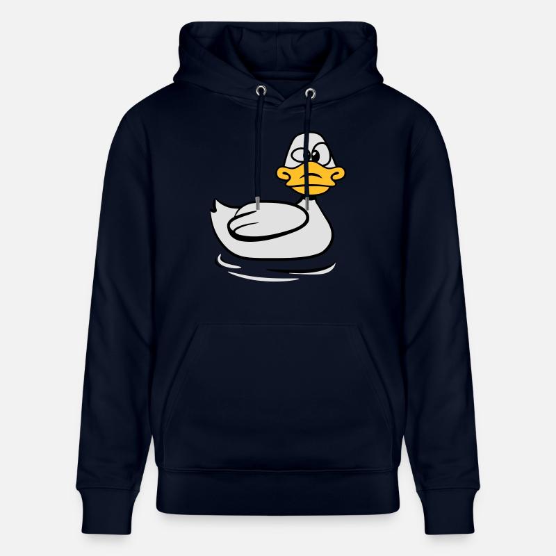Canard muet - Sweat à capuche bio CRUISER Stanley/Stella Unisexe - marine