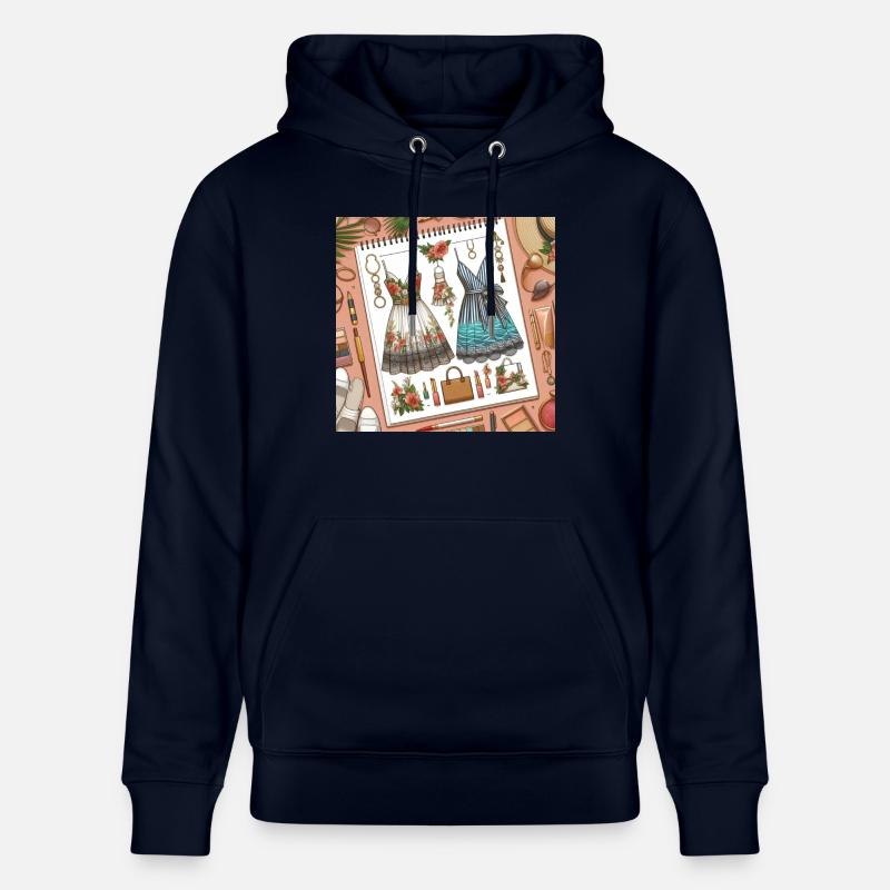 Conception. - Sweat à capuche bio CRUISER Stanley/Stella Unisexe - marine