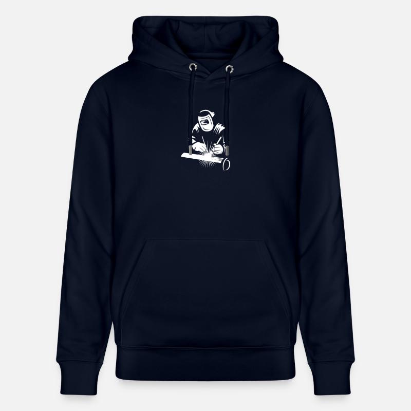 Soudage design soudeur - Sweat à capuche bio CRUISER Stanley/Stella Unisexe - marine