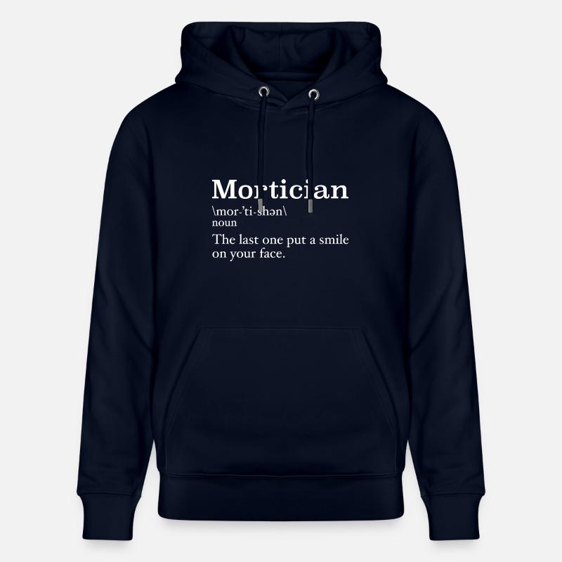 Bestatter Definition Studentin der Leichenkunde - Stanley/Stella Unisex Bio-Hoodie CRUISER  - Navy