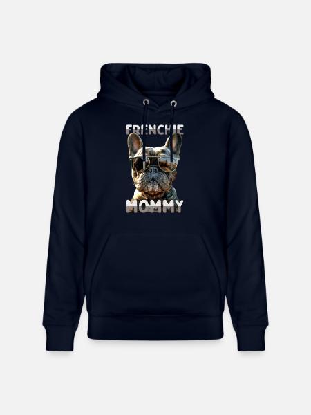 Frenchie Mor Mors dag Grand Danois - Stanley/Stella CRUISER økologisk unisex-hoodie - marineblå