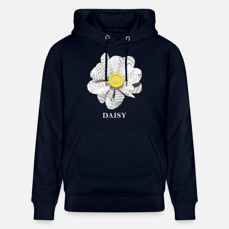 Fleur de marguerite - Sweat à capuche bio CRUISER Stanley/Stella Unisexe - marine