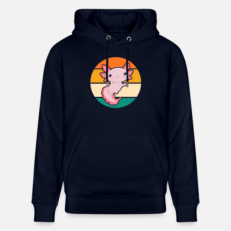 Axolotl - Sweat à capuche bio CRUISER Stanley/Stella Unisexe - marine