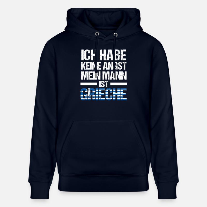 Grecs Grèce - Sweat à capuche bio CRUISER Stanley/Stella Unisexe - marine