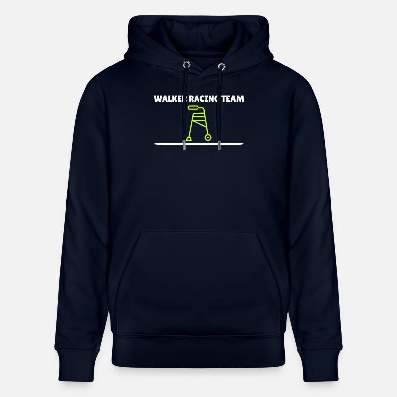 Walker Racing Team - Déambulateur drôle - Sweat à capuche bio CRUISER Stanley/Stella Unisexe - marine