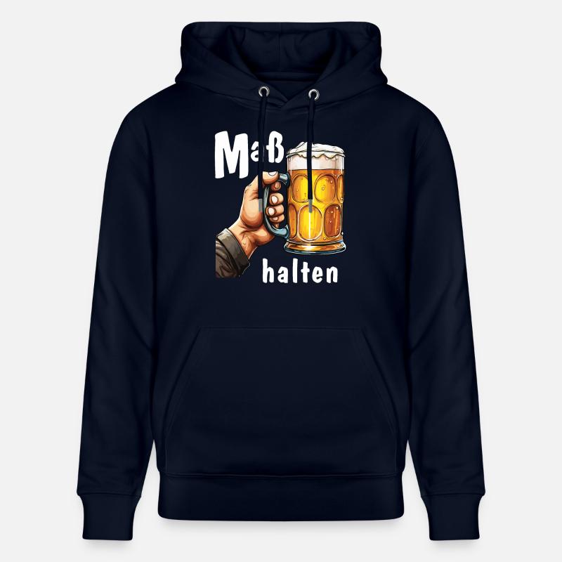 MODÉRATION BEER MUG - Sweat à capuche bio CRUISER Stanley/Stella Unisexe - marine