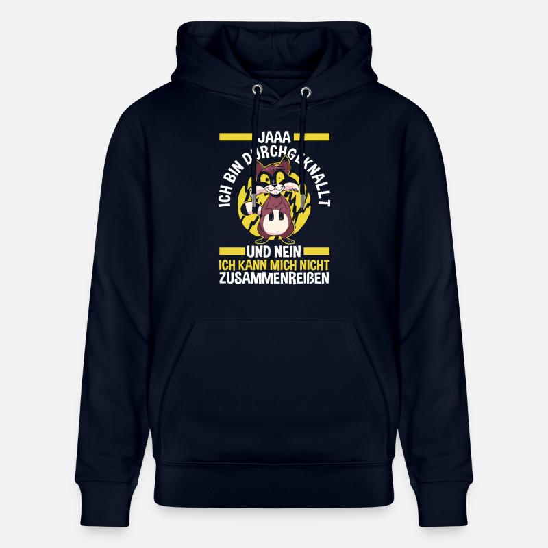 Cadeau drôle de collègues - Sweat à capuche bio CRUISER Stanley/Stella Unisexe - marine