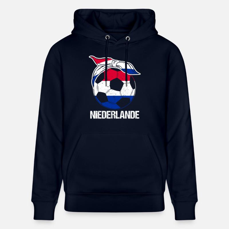Pays-Bas Pays-Bas - Sweat à capuche bio CRUISER Stanley/Stella Unisexe - marine