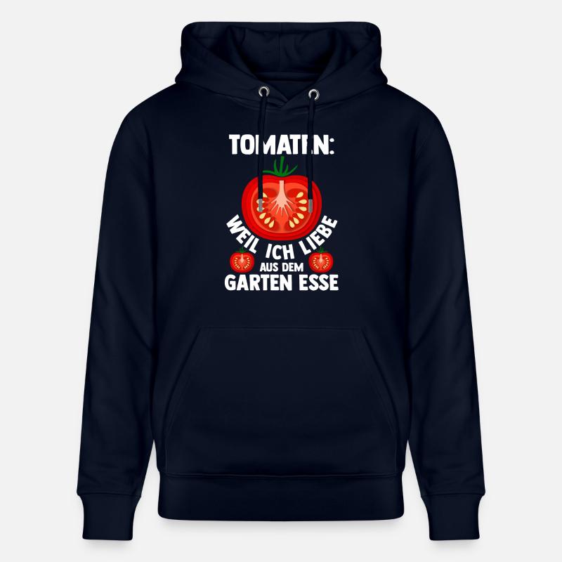 Jardinier Tomate Jardin Fermier - Sweat à capuche bio CRUISER Stanley/Stella Unisexe - marine