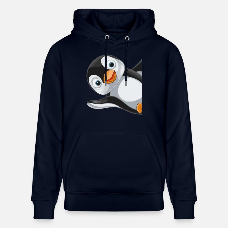 Pingouin Pingouin Animal - Sweat à capuche bio CRUISER Stanley/Stella Unisexe - marine