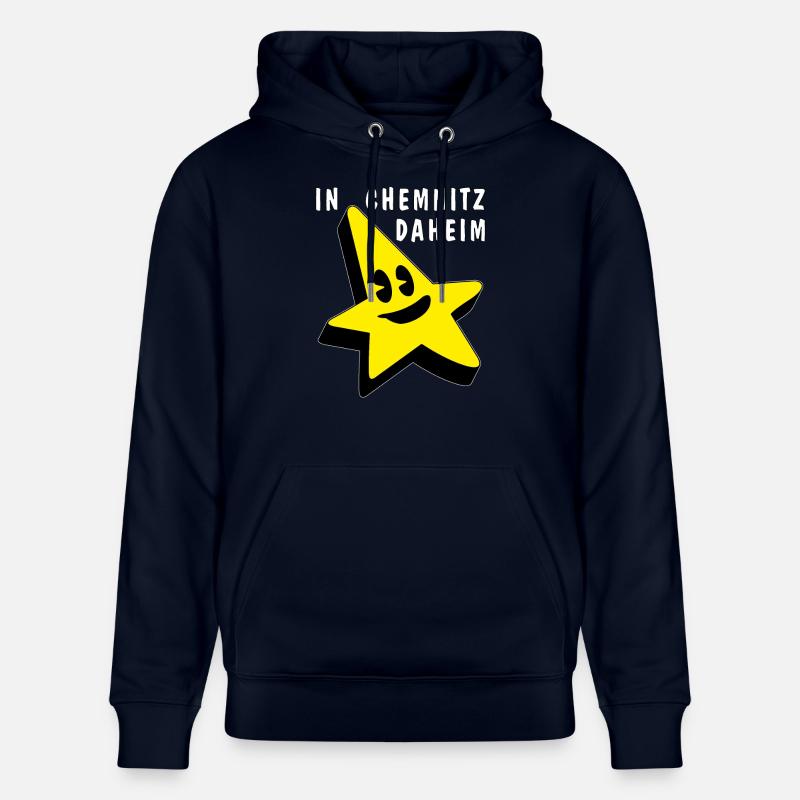 CHEZ VOUS À CHEMNITZ - Sweat à capuche bio CRUISER Stanley/Stella Unisexe - marine