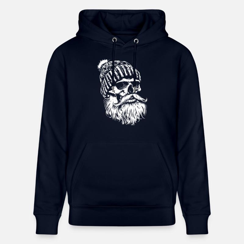 Crâne de bûcheron - Sweat à capuche bio CRUISER Stanley/Stella Unisexe - marine