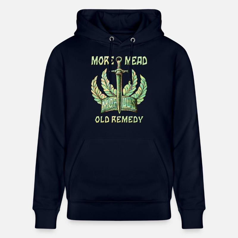 ÉPÉE RENAISSANCE PLUS D’HYDROMEL - Sweat à capuche bio CRUISER Stanley/Stella Unisexe - marine