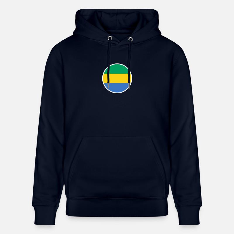Gabon Gabonais Drapeau gabonais - Sweat à capuche bio CRUISER Stanley/Stella Unisexe - marine
