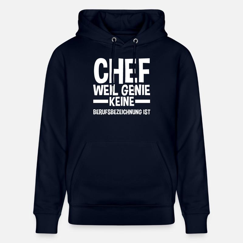 Chef d’équipe Farewell - Sweat à capuche bio CRUISER Stanley/Stella Unisexe - marine