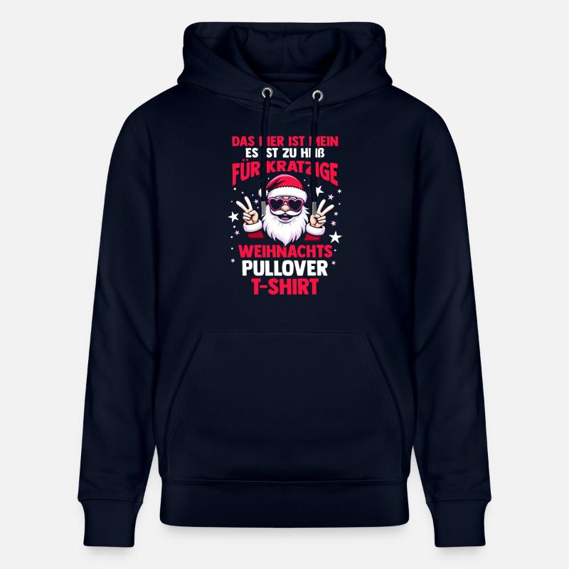 Père Noël Noël laid Noël - Sweat à capuche bio CRUISER Stanley/Stella Unisexe - marine