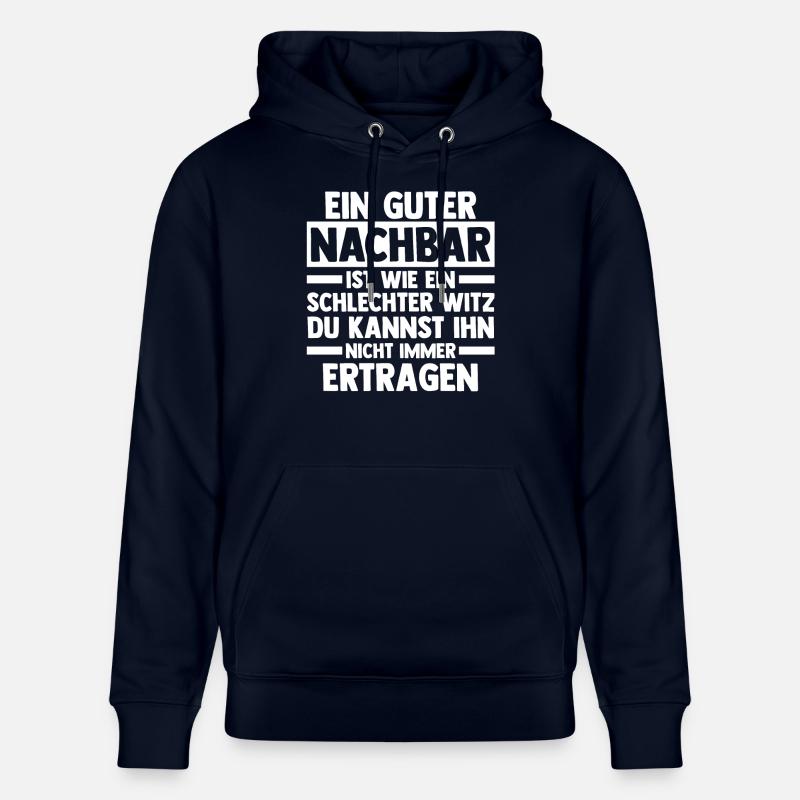 Nachbarschaft Bester Nachbar - Stanley/Stella Unisex Bio-Hoodie CRUISER  - Navy