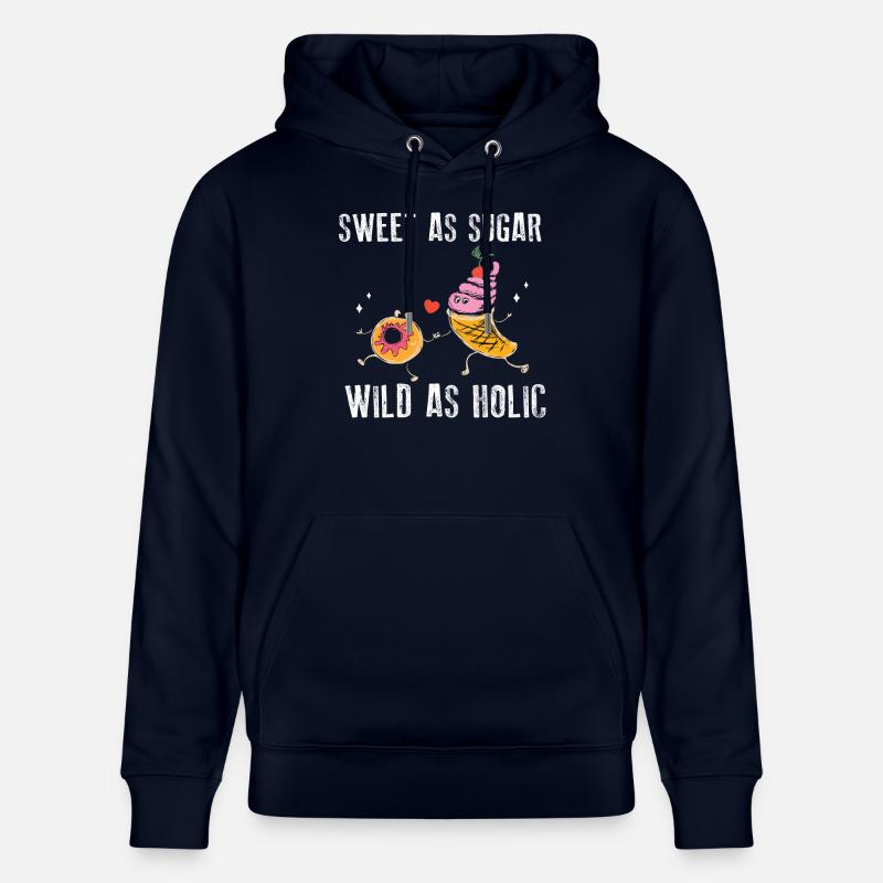 Passionné de sucreries sucrées - Sweat à capuche bio CRUISER Stanley/Stella Unisexe - marine