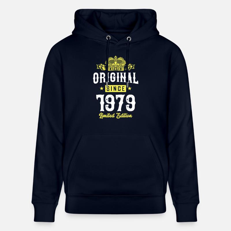 1979 Édition limitée - Sweat à capuche bio CRUISER Stanley/Stella Unisexe - marine