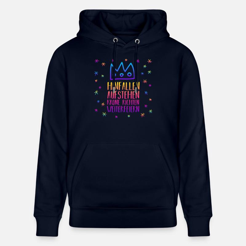 Costume de carnaval Carnaval - Sweat à capuche bio CRUISER Stanley/Stella Unisexe - marine