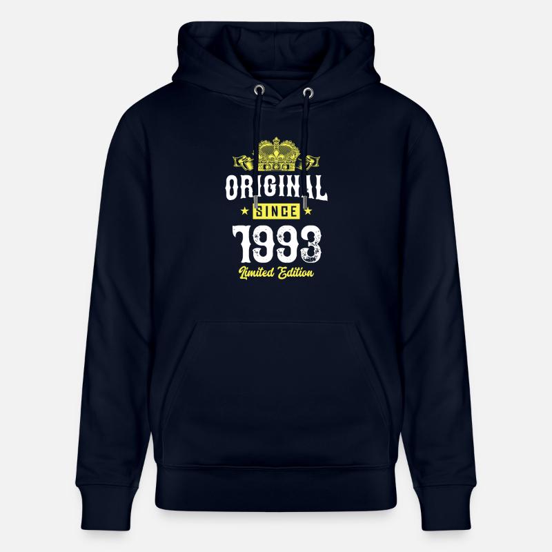 1993 Édition limitée - Sweat à capuche bio CRUISER Stanley/Stella Unisexe - marine