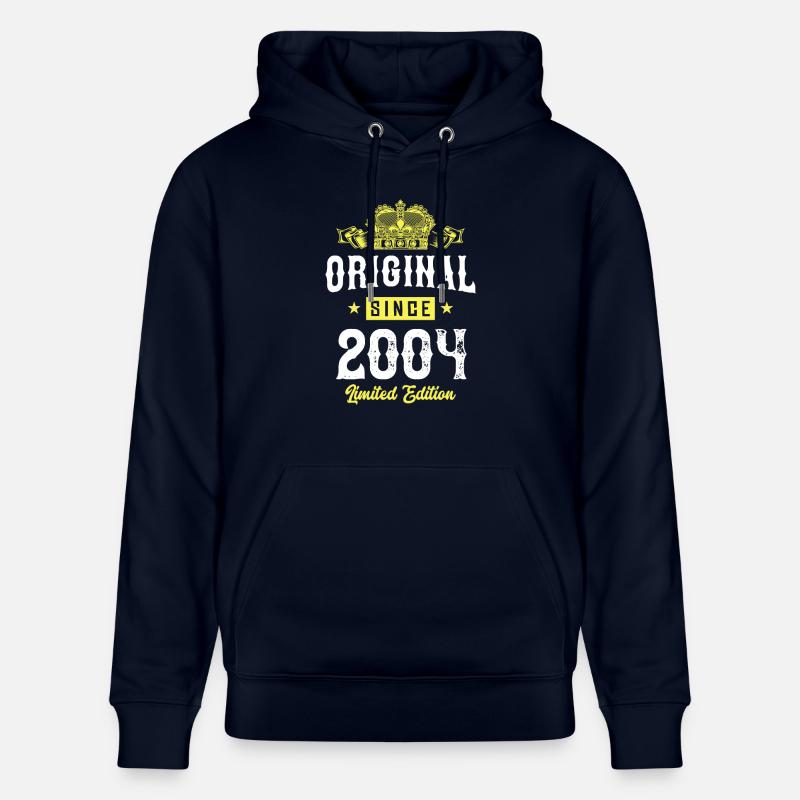 2004 Édition limitée - Sweat à capuche bio CRUISER Stanley/Stella Unisexe - marine