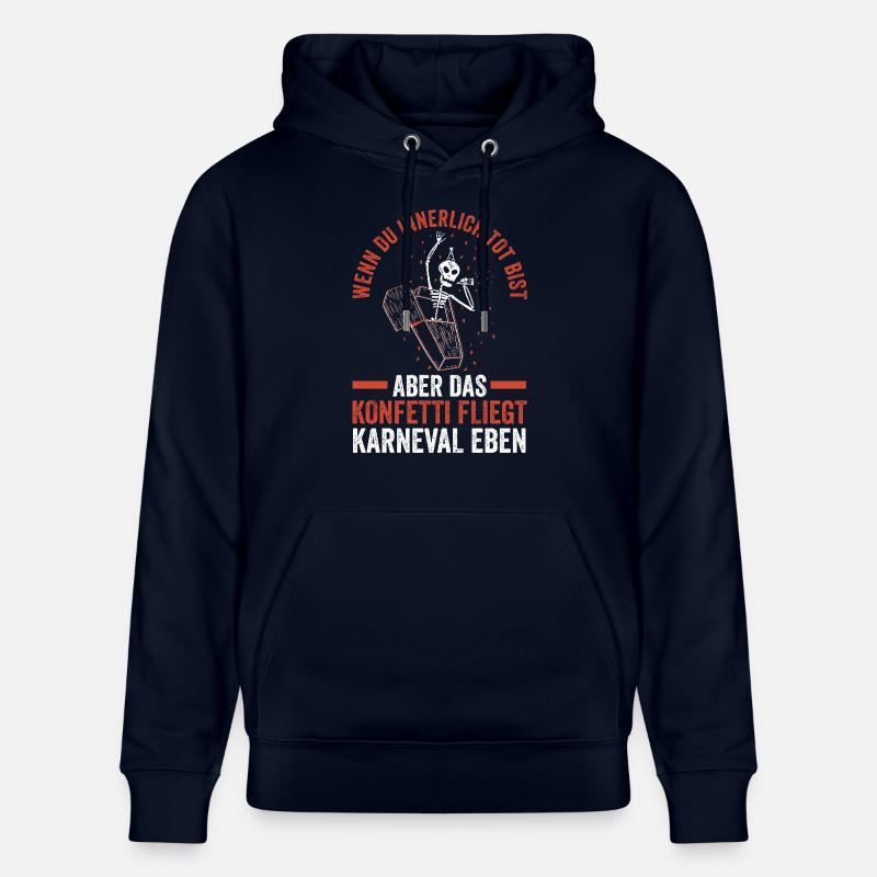 Costume de carnaval Carnaval - Sweat à capuche bio CRUISER Stanley/Stella Unisexe - marine