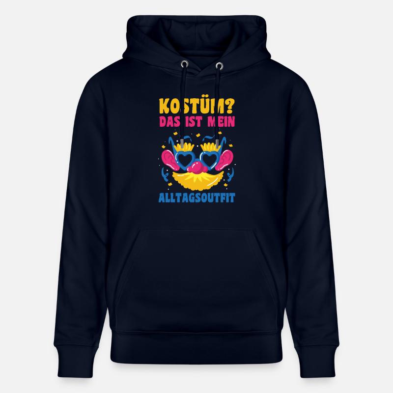 Costume de carnaval Carnaval - Sweat à capuche bio CRUISER Stanley/Stella Unisexe - marine