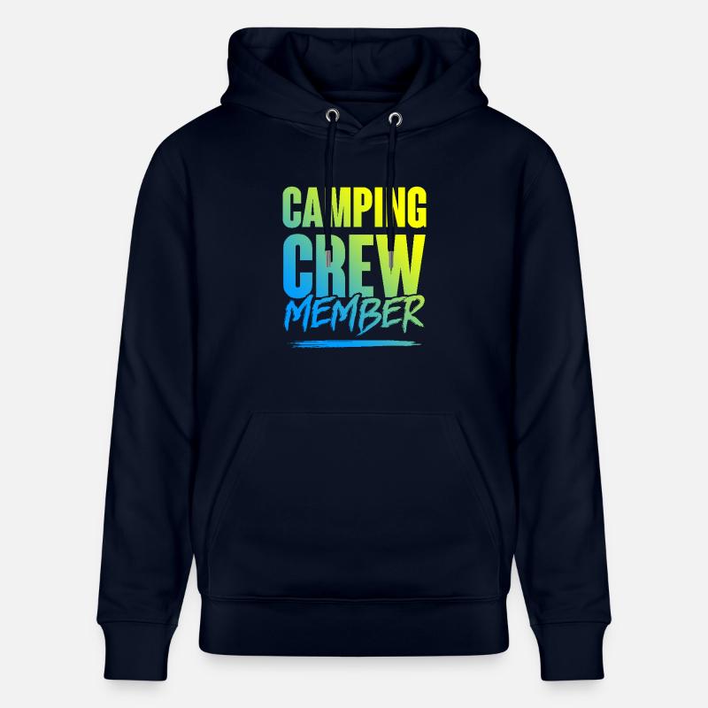 Équipe de camping - Sweat à capuche bio CRUISER Stanley/Stella Unisexe - marine