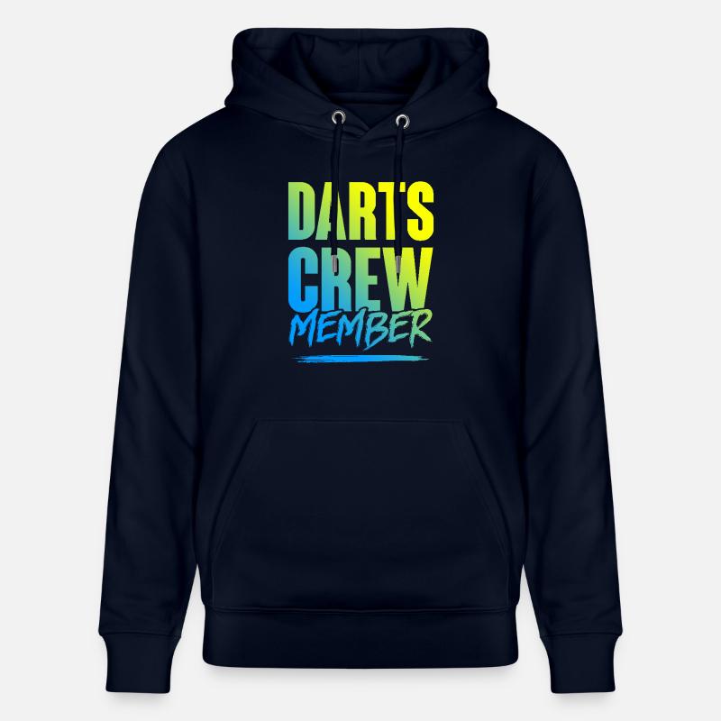 Équipe de fléchettes - Sweat à capuche bio CRUISER Stanley/Stella Unisexe - marine
