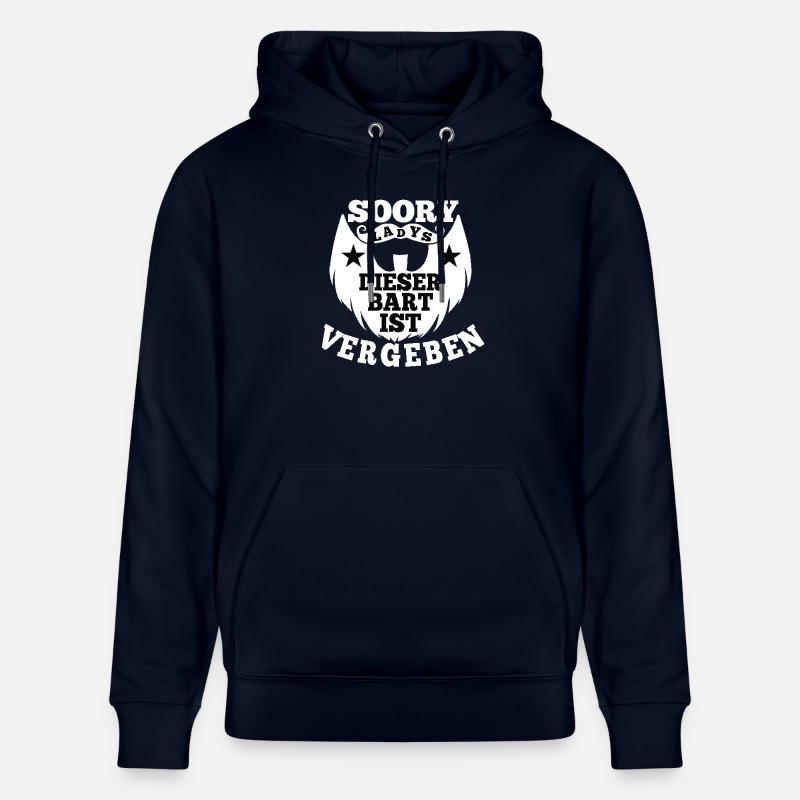 Drôle de Saint-Valentin - Sweat à capuche bio CRUISER Stanley/Stella Unisexe - marine