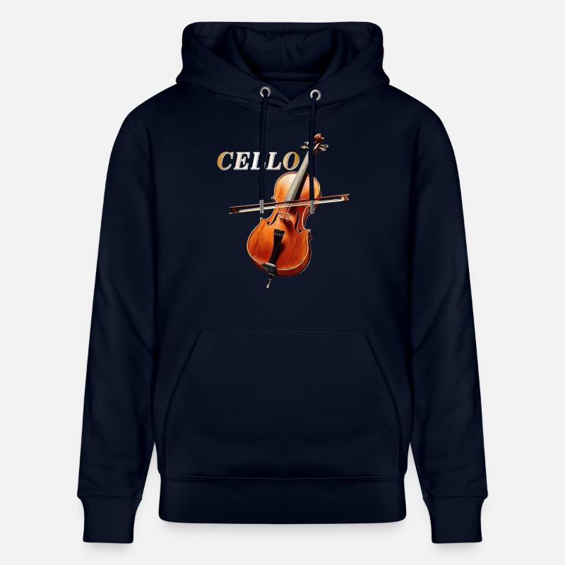 VIOLONCELLE - Sweat à capuche bio CRUISER Stanley/Stella Unisexe - marine