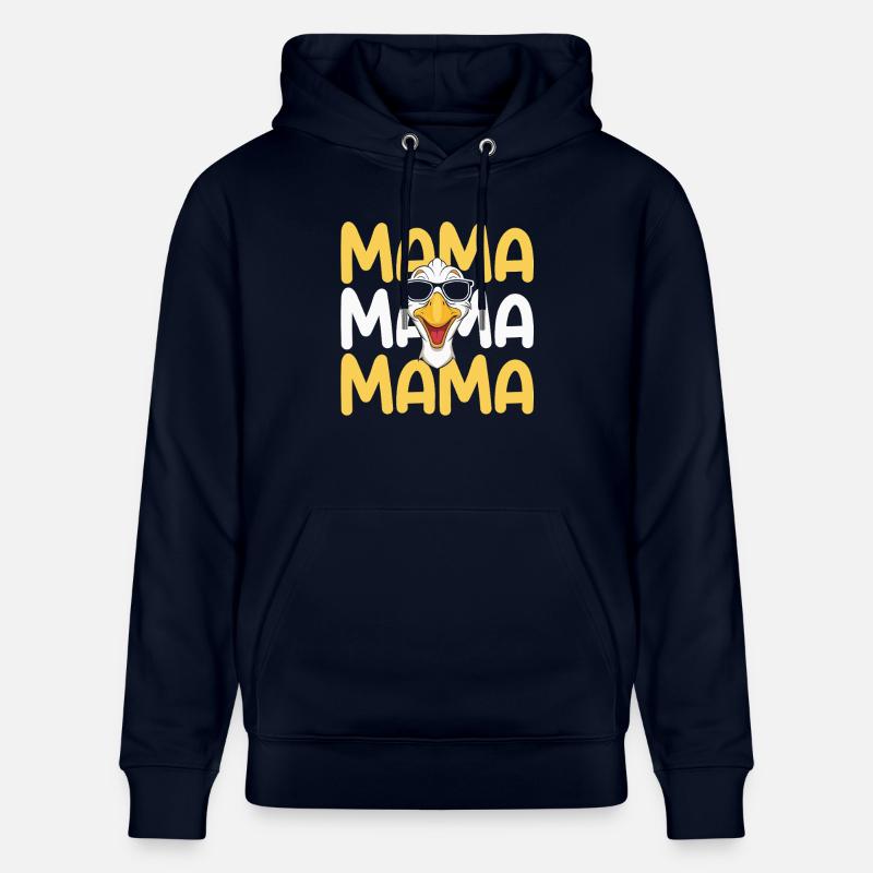 Mama Mutter Gans - Stanley/Stella Unisex Bio-Hoodie CRUISER  - Navy